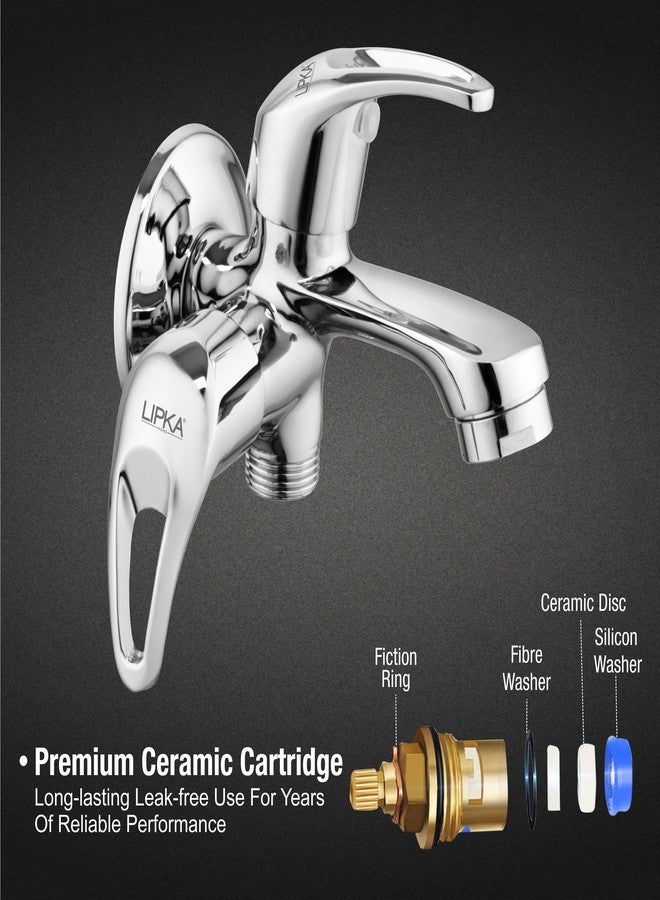 Lipka Bib Cock 2 Way Double Handle (Pixel) - Image 3
